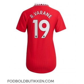 Manchester United Raphael Varane #19 Hjemmebanetrøje Dame 2022-23 Kortærmet